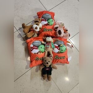Reeces Jazwares Plush Lot of 16 Items NWT